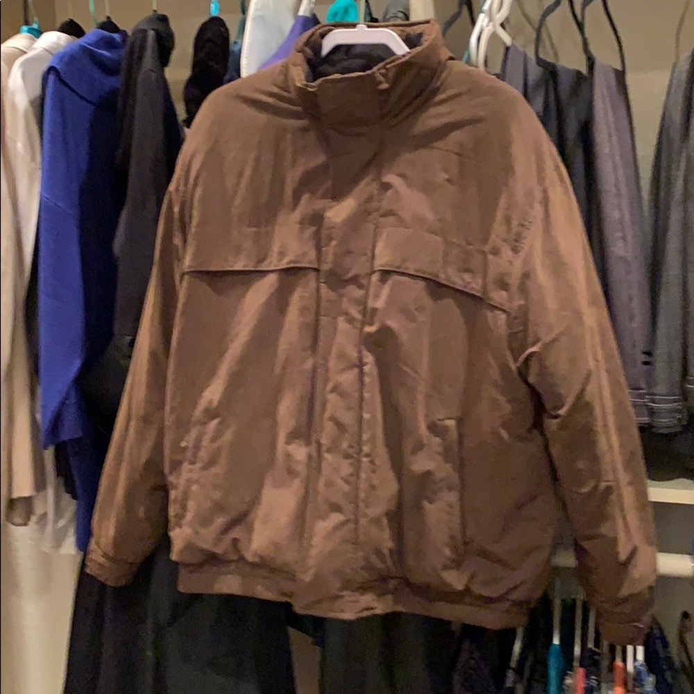 Men’s xl leather winter coat